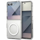 Skaidrus dėklas Samsung Galaxy Z Flip 7 telefonui "Ringke Fusion Magnetic Magsafe"