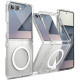 Skaidrus dėklas Samsung Galaxy Z Flip 7 telefonui "Ringke Fusion Magnetic Magsafe"
