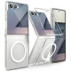 Skaidrus dėklas Samsung Galaxy Z Flip 7 telefonui "Ringke Slim Magnetic Magsafe"