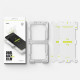 Apsauginės ekrano plėvelės Samsung Galaxy Z Flip 7 telefonui "Ringke Dual Easy Pro 2-Pack"