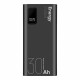 Juoda Išorinė baterija Power Bank 22.5W 30000mAh "OBAL:ME EnergyPulse"