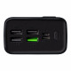 Juoda Išorinė baterija Power Bank 22.5W 30000mAh "OBAL:ME EnergyPulse"