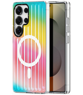 Spalvotas dėklas Samsung Galaxy S25 Ultra telefonui "Dux Ducis Zest Gradient Rainbow"