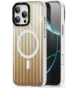 Auksinės spalvos dėklas Apple iPhone 16 Pro telefonui "Dux Ducis Zest Desert Gold"