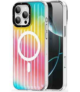 Spalvotas dėklas Apple iPhone 16 Pro telefonui "Dux Ducis Zest Gradient Rainbow"