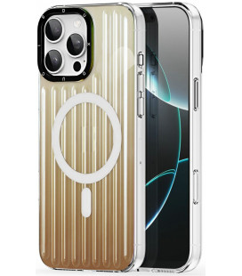 Auksinės spalvos dėklas Apple iPhone 16 Pro Max telefonui "Dux Ducis Zest Desert Gold"