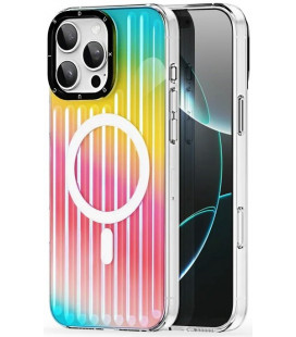Spalvotas dėklas Apple iPhone 16 Pro Max telefonui "Dux Ducis Zest Gradient Rainbow"