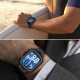 Juoda apyrankė - dėklas Huawei Watch Fit 3 / 4 / 4 Pro laikrodžiui "Tech-Protect Armour"