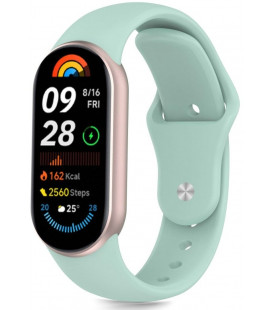 Mėtos spalvos apyrankė Xiaomi Smart Band 8 / 9 / 10 / 11 / NFC laikrodžiui "Tech-Protect Iconband Pure"