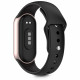 Juoda apyrankė Xiaomi Smart Band 8 / 9 / 10 / NFC laikrodžiui "Tech-Protect Iconband Pure"