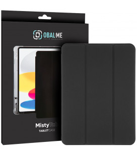 Juodas atverčiamas dėklas Lenovo Tab P11 / P11 Plus / P11 5G planšetei "OBAL:ME MistyTab Case"
