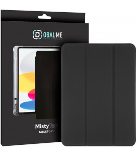 Juodas atverčiamas dėklas Apple iPad Air (2020/2022/2024/2025) / iPad Pro 11 (1/2/3/4) planšetei "OBAL:ME MistyTab Case"