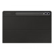 Juodas atverčiamas dėklas su klaviatūra Samsung Galaxy Tab S9 Plus / S10 Plus planšetei "Samsung Book Keyboard Slim Case"