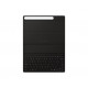 Juodas atverčiamas dėklas su klaviatūra Samsung Galaxy Tab S9 Plus / S10 Plus planšetei "Samsung Book Keyboard Slim Case"