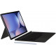 Juodas atverčiamas dėklas su klaviatūra Samsung Galaxy Tab S9 Plus / S9 FE Plus / S10 Plus planšetei "Samsung Book Keyboard Case