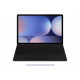 Juodas atverčiamas dėklas su klaviatūra Samsung Galaxy Tab S9 Plus / S9 FE Plus / S10 Plus planšetei "Samsung Book Keyboard Case
