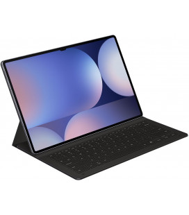 Juodas atverčiamas dėklas su klaviatūra Samsung Galaxy Tab S9 Ultra / S10 Ultra planšetei "Samsung Book Keyboard Slim Case"