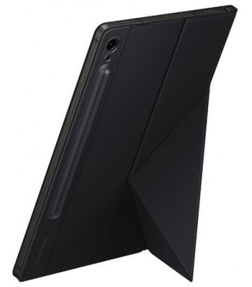 Juodas atverčiamas dėklas Samsung Galaxy Tab S9 / S9 FE planšetei "Samsung Smart Book Cover"