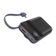 Juoda Išorinė baterija Power Bank 15W 20000mAh "Choetech B696 Magsafe"