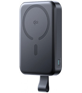 Juoda Išorinė baterija Power Bank 22.5W Qi2 10000mAh "Joyroom JR-PBM11"