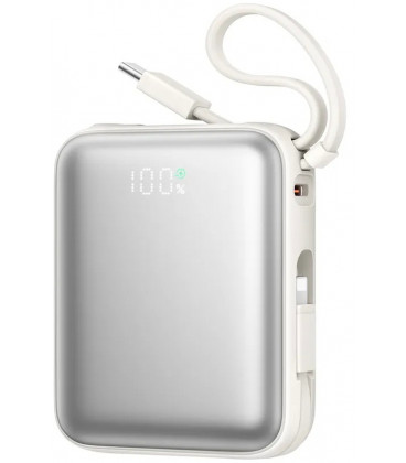 Balta Išorinė baterija Power Bank 22.5W 10000mAh "Joyroom JR-PBF27 Mini"
