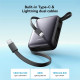 Juoda Išorinė baterija Power Bank 22.5W 10000mAh "Joyroom JR-PBF27 Mini"