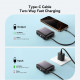 Juoda Išorinė baterija Power Bank 22.5W 10000mAh "Joyroom JR-PBF27 Mini"