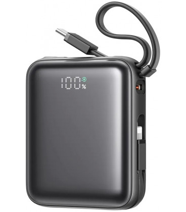 Juoda Išorinė baterija Power Bank 22.5W 10000mAh "Joyroom JR-PBF27 Mini"