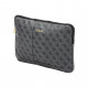 Pilkas dėklas 13" nešiojamiems kompiuteriams "Guess PU Leather 4G Sleeve"