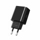 Juodas 1xUSB-C PD20W pakrovėjas "Tech-Protect NC20W 1-Port"