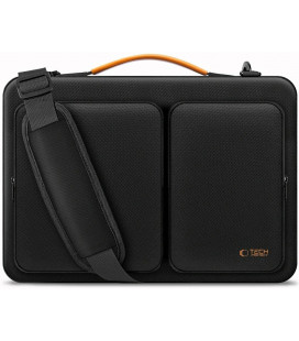 Juodas / oranžinis nešiojamo kompiuterio krepšys 13-14" "Tech-Protect Defender"