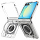 Dėklas Samsung Galaxy Z Flip 7 telefonui "Spigen Ultra Hybrid Pro MAG Neo One"