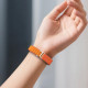 Oranžinė apyrankė Xiaomi Smart Band 8 / 9 / 10 / 11 / NFC laikrodžiui "Tech-Protect Nylon Pro"