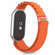 Oranžinė apyrankė Xiaomi Smart Band 8 / 9 / 10 / NFC laikrodžiui "Tech-Protect Nylon Pro"