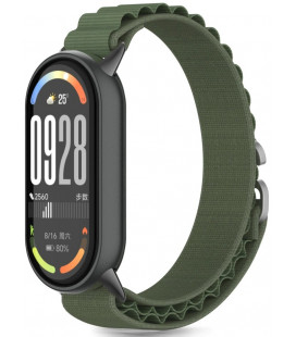 Žalia apyrankė Xiaomi Smart Band 8 / 9 / 10 / NFC laikrodžiui "Tech-Protect Nylon Pro"