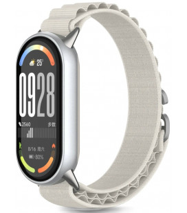 Smėlio spalvos apyrankė Xiaomi Smart Band 8 / 9 / 10 / NFC laikrodžiui "Tech-Protect Nylon Pro"