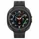 Matinis juodas dėklas Samsung Galaxy Watch 8 Classic (46 mm) laikrodžiui "Spigen Liquid Air"