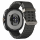 Matinis juodas dėklas Samsung Galaxy Watch 8 Classic (46 mm) laikrodžiui "Spigen Liquid Air"