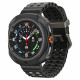Matinis juodas dėklas Samsung Galaxy Watch 8 Classic (46 mm) laikrodžiui "Spigen Liquid Air"