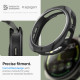 Matinis juodas dėklas Samsung Galaxy Watch 8 / 9 (44 mm) laikrodžiui "Spigen Liquid Air"