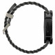Juodas dėklas Apple Watch 8 (44 mm) laikrodžiui "Spigen Rugged Armor"