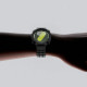 Juodas dėklas Apple Watch 8 (44 mm) laikrodžiui "Spigen Rugged Armor"