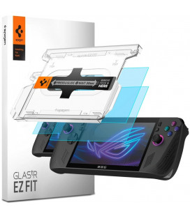 Apsauginis grūdintas stiklas Asus ROG ALLY X kompiuteriui "Spigen Glas.TR EZ Fit 2-Pack"