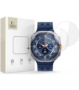 Apsauginis grūdintas stiklas Samsung Galaxy Watch Ultra 2024 / 2025 (47 mm) laikrodžiui "Tech-Protect Glass Fit+ 2-Pack"