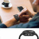 Juodas dėklas Samsung Galaxy Watch Ultra 2024 / 2025 (47mm) laikrodžiui "Tech-Protect Defense"