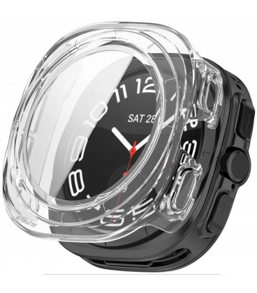 Skaidrus dėklas Samsung Galaxy Watch Ultra 2024 / 2025 (47mm) laikrodžiui "Tech-Protect Defense"