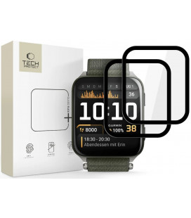 Ekrano apsauga Garmin Venu X1 laikrodžiui "Tech-Protect Glass Flex+ 2-Pack"