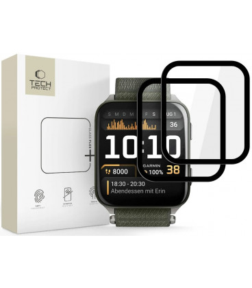 Ekrano apsauga Garmin Venu X1 laikrodžiui "Tech-Protect Glass Flex+ 2-Pack"