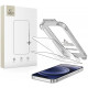 Apsauginis grūdintas stiklas Apple iPhone 12 / 12 Pro telefonui "Tech-Protect Quick Set+ 2-Pack"