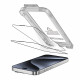 Apsauginis grūdintas stiklas Apple iPhone 15 Pro Max telefonui "Tech-Protect Quick Set+ 2-Pack"